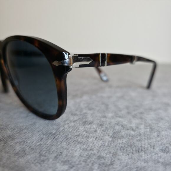 Authentic PERSOL 714 SUNGLASSES 24/S3 Havana Polarized Lens Steve McQueen 54-21 - Picture 15 of 16